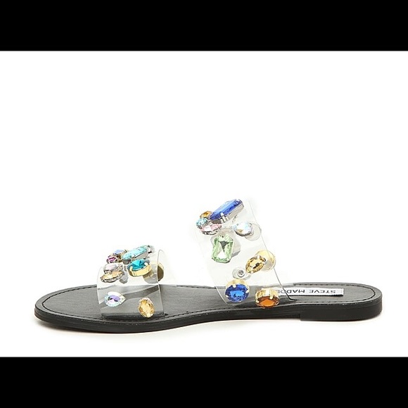 Steve Madden Shani rhinestone clear sandals - Picture 7 of 7